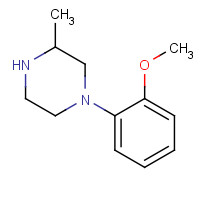 152943-96-9 1-(2-methoxyphenyl)-3-methylpiperazine chemical structure