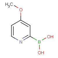 1333505-99-9 (4-methoxypyridin-2-yl)boronic acid chemical structure