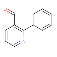 74796-19-3 2-phenylpyridine-3-carbaldehyde chemical structure