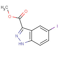 1079-47-6 methyl 5-iodo-1H-indazole-3-carboxylate chemical structure