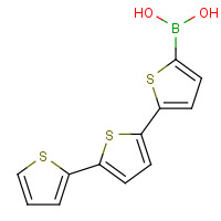 205235-02-5 [5-(5-thiophen-2-ylthiophen-2-yl)thiophen-2-yl]boronic acid chemical structure