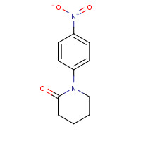 38560-30-4 1-(4-nitrophenyl)piperidin-2-one chemical structure