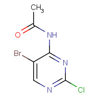 934236-39-2 N-(5-bromo-2-chloropyrimidin-4-yl)acetamide chemical structure