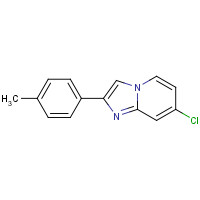 168837-37-4 7-chloro-2-(4-methylphenyl)imidazo[1,2-a]pyridine chemical structure