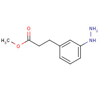 725686-32-8 methyl 3-(3-hydrazinylphenyl)propanoate chemical structure