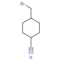 62221-23-2 4-(bromomethyl)cyclohexane-1-carbonitrile chemical structure
