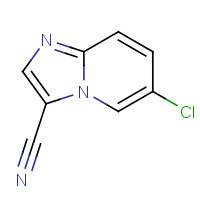 123531-24-8 6-chloroimidazo[1,2-a]pyridine-3-carbonitrile chemical structure