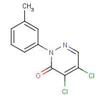 41931-13-9 4,5-dichloro-2-(3-methylphenyl)pyridazin-3-one chemical structure