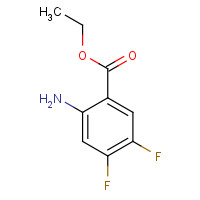 864293-36-7 ethyl 2-amino-4,5-difluorobenzoate chemical structure