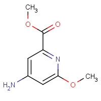 1443759-42-9 methyl 4-amino-6-methoxypyridine-2-carboxylate chemical structure