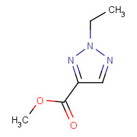 215868-68-1 methyl 2-ethyltriazole-4-carboxylate chemical structure