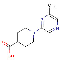 886851-58-7 1-(6-methylpyrazin-2-yl)piperidine-4-carboxylic acid chemical structure