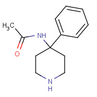 146396-04-5 N-(4-phenylpiperidin-4-yl)acetamide chemical structure