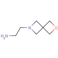54384-40-6 2-(2-oxa-6-azaspiro[3.3]heptan-6-yl)ethanamine chemical structure
