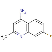 948293-45-6 7-fluoro-2-methylquinolin-4-amine chemical structure