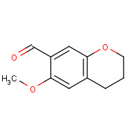 99385-75-8 6-methoxy-3,4-dihydro-2H-chromene-7-carbaldehyde chemical structure