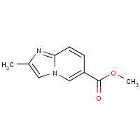 129912-28-3 methyl 2-methylimidazo[1,2-a]pyridine-6-carboxylate chemical structure