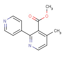 1417190-14-7 methyl 4-methyl-2-pyridin-4-ylpyridine-3-carboxylate chemical structure
