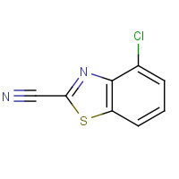 1188232-19-0 4-chloro-1,3-benzothiazole-2-carbonitrile chemical structure