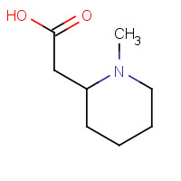 107388-72-7 2-(1-methylpiperidin-2-yl)acetic acid chemical structure