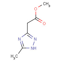 893762-27-1 methyl 2-(5-methyl-1H-1,2,4-triazol-3-yl)acetate chemical structure