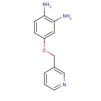 388594-36-3 4-(pyridin-3-ylmethoxy)benzene-1,2-diamine chemical structure
