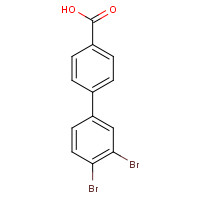 1093758-79-2 4-(3,4-dibromophenyl)benzoic acid chemical structure