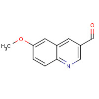 13669-60-8 6-methoxyquinoline-3-carbaldehyde chemical structure