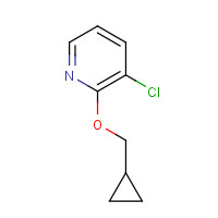 1355068-47-1 3-chloro-2-(cyclopropylmethoxy)pyridine chemical structure