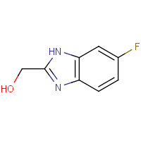 39811-07-9 (6-fluoro-1H-benzimidazol-2-yl)methanol chemical structure