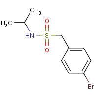 950227-44-8 1-(4-bromophenyl)-N-propan-2-ylmethanesulfonamide chemical structure