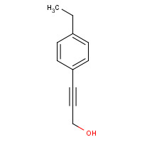 918625-92-0 3-(4-ethylphenyl)prop-2-yn-1-ol chemical structure