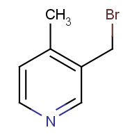 120277-12-5 3-(bromomethyl)-4-methylpyridine chemical structure