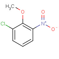 80866-77-9 1-chloro-2-methoxy-3-nitrobenzene chemical structure