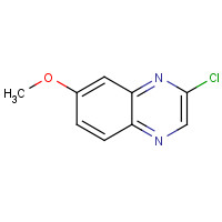 55686-93-6 2-chloro-7-methoxyquinoxaline chemical structure