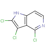 494767-51-0 2,3,4-trichloro-1H-pyrrolo[3,2-c]pyridine chemical structure