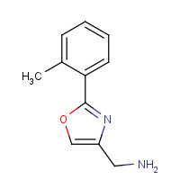 885274-21-5 [2-(2-methylphenyl)-1,3-oxazol-4-yl]methanamine chemical structure