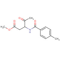 496060-65-2 methyl 3-[(4-methylbenzoyl)amino]-4-oxopentanoate chemical structure