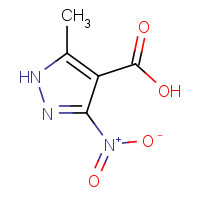 1037555-35-3 5-methyl-3-nitro-1H-pyrazole-4-carboxylic acid chemical structure