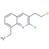 948294-57-3 2-chloro-3-(2-chloroethyl)-8-ethylquinoline chemical structure