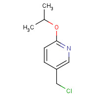 1247496-01-0 5-(chloromethyl)-2-propan-2-yloxypyridine chemical structure