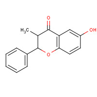 23011-17-8 6-hydroxy-3-methyl-2-phenyl-2,3-dihydrochromen-4-one chemical structure