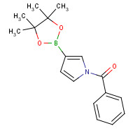 1256360-12-9 phenyl-[3-(4,4,5,5-tetramethyl-1,3,2-dioxaborolan-2-yl)pyrrol-1-yl]methanone chemical structure