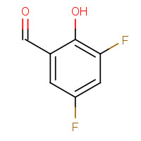 63954-77-8 3,5-difluoro-2-hydroxybenzaldehyde chemical structure