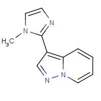 1383675-81-7 3-(1-methylimidazol-2-yl)pyrazolo[1,5-a]pyridine chemical structure