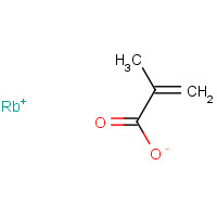 85184-14-1 2-methylprop-2-enoate;rubidium(1+) chemical structure