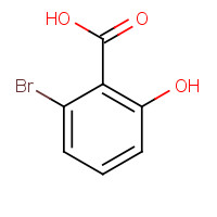 38876-70-9 2-bromo-6-hydroxybenzoic acid chemical structure