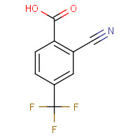 779-16-8 2-cyano-4-(trifluoromethyl)benzoic acid chemical structure