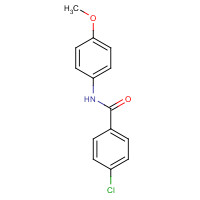 4018-82-0 4-chloro-N-(4-methoxyphenyl)benzamide chemical structure