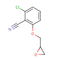 198226-62-9 2-chloro-6-(oxiran-2-ylmethoxy)benzonitrile chemical structure